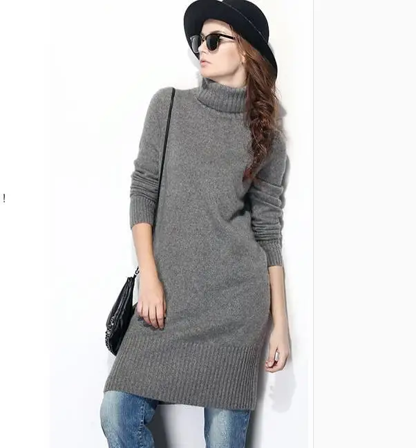 Turtleneck Cashmere Sweater Women Loose Knit Long Sleeve Casual Dress Autumn Winter Warm Knitwear Sweaters And Pullovers
Turtleneck Cashmere Sweater Women Loose Knit Long Sleeve Casual Dress Autumn Winter Warm Knitwear Sweaters And Pullovers