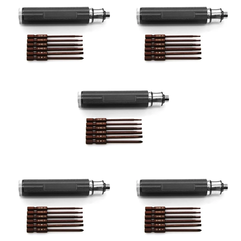 5X 6 In 1 Hexagon Screwdriver H1.5 2.0 2.5 3.0Mm Hex Slotted Phillips Screwdriver Tool Kit For RC Car Boat Aircraft,1
5X 6 In 1 Hexagon Screwdriver H1.5 2.0 2.5 3.0Mm Hex Slotted Phillips Screwdriver Tool Kit For RC Car Boat Aircraft,1