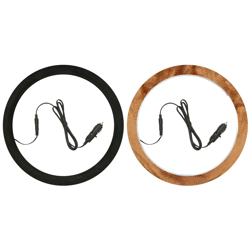 2023 New Winter Heating Steering Wheel Cover Non-slip for Dc 12V Quick Warmer Rapid Heat Soft Suede Cover Auto Winter
2023 New Winter Heating Steering Wheel Cover Non-slip for Dc 12V Quick Warmer Rapid Heat Soft Suede Cover Auto Winter