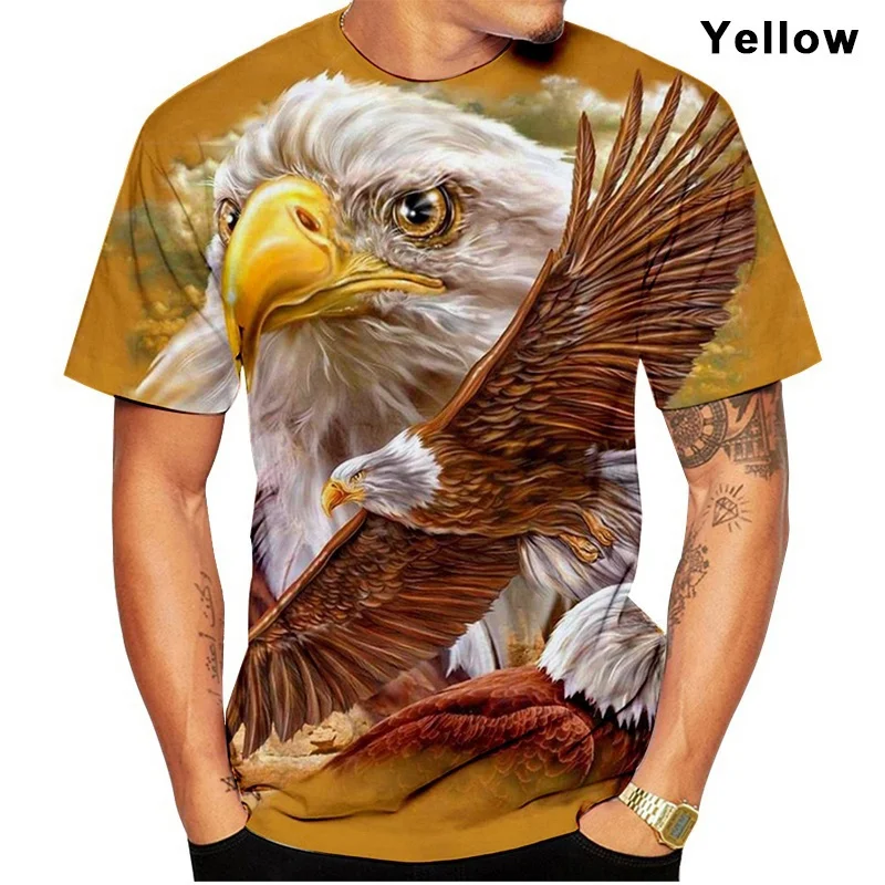 Animal Eagle 3D Printed T Shirt American Flag Print Tshirt Men O-Neck Long Sleeve Oversized Casual Short Clothing Tops
Animal Eagle 3D Printed T Shirt American Flag Print Tshirt Men O-Neck Long Sleeve Oversized Casual Short Clothing Tops