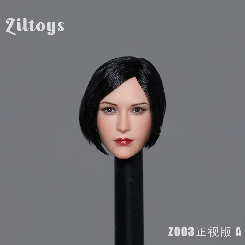 

Ziltoys Z003 1/6 Female Beauty Soldier Ada Head Sculpture Emmetropia/Strabismus Fit 12" Action Figure Body Model Dolls