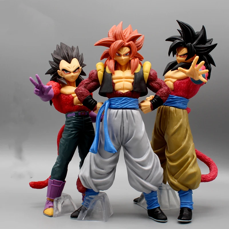 27cm Anime GK Dragon Ball Figures Gogeta Ssj4 Super Saiyan 4 Son Goku Vegeta Figurine PVC Action Statue Figure Model Toy Gift
27cm Anime GK Dragon Ball Figures Gogeta Ssj4 Super Saiyan 4 Son Goku Vegeta Figurine PVC Action Statue Figure Model Toy Gift