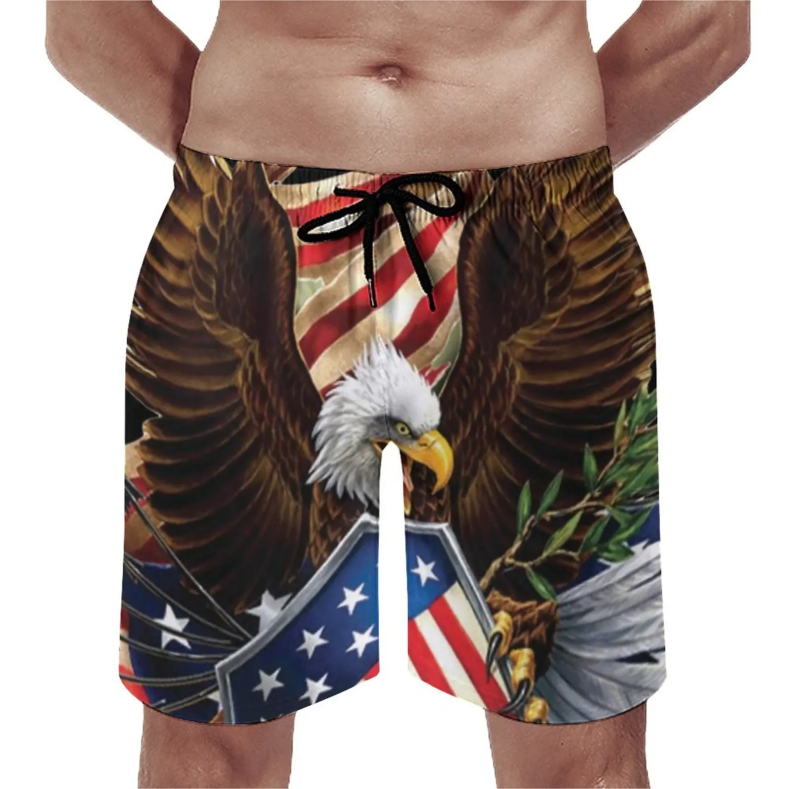 Board Shorts Majestic American Bald Eagle Beach Trunks Patriotic USA Flag Sports Fitness Trendy Plus Size Board Short Pants
Board Shorts Majestic American Bald Eagle Beach Trunks Patriotic USA Flag Sports Fitness Trendy Plus Size Board Short Pants