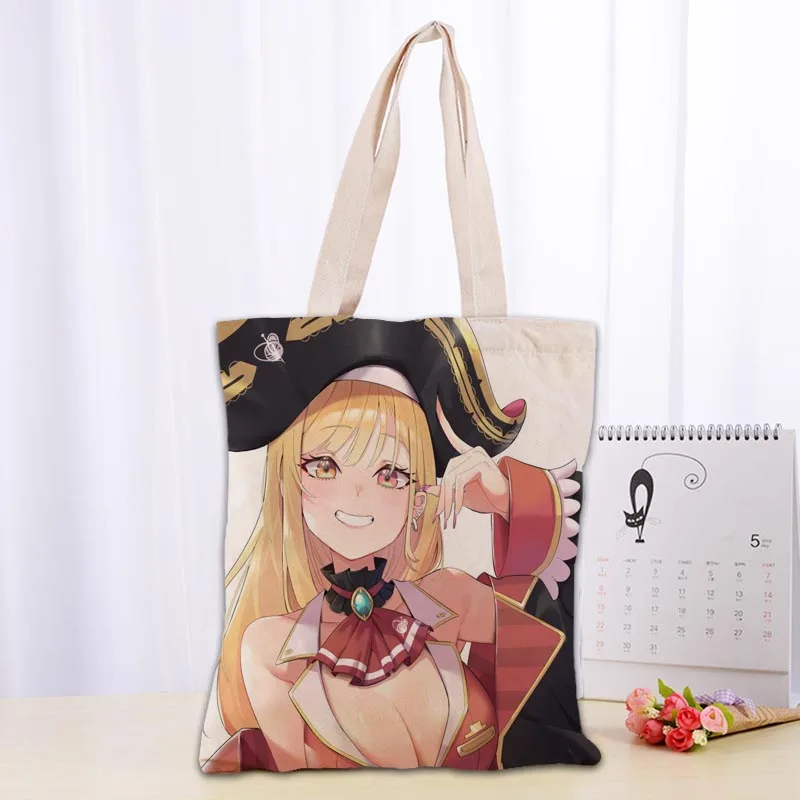 Custom My Dress-up Darling Tote Shopping Bags 30x35cm Tote Bag Reusable Handbag Women Shoulder Cloth Pouch Foldable 0209
Custom My Dress-up Darling Tote Shopping Bags 30x35cm Tote Bag Reusable Handbag Women Shoulder Cloth Pouch Foldable 0209