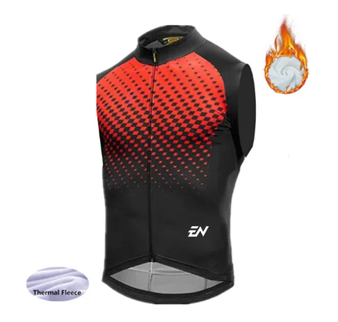 ENCYMO Winter thermal fleece Cycling Sleeveless Vest Mtb Bike Bicycle keep warm pro team vest men's cycling clothing
ENCYMO Winter thermal fleece Cycling Sleeveless Vest Mtb Bike Bicycle keep warm pro team vest men's cycling clothing