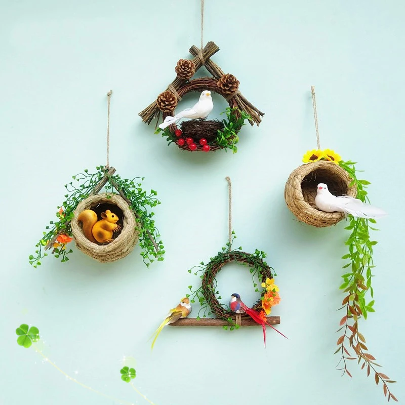 Aqumotic Imitation Plants Animal Decorations 1pc Harvest Decor Aerial Charm Ring Invasive Landscape Forest Ornaments Bird's Nest
Aqumotic Imitation Plants Animal Decorations 1pc Harvest Decor Aerial Charm Ring Invasive Landscape Forest Ornaments Bird's Nest