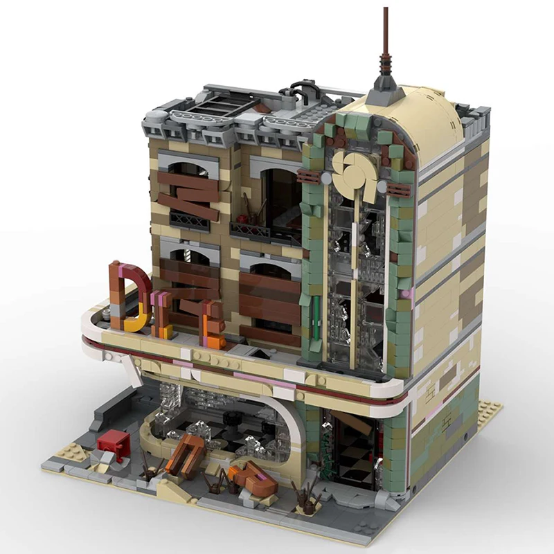 MOC-40173 Modular DownTown Center Medieval Diner Building Blocks Kit Town Street Architecture Model Bricks Toys For ChildGifts
MOC-40173 Modular DownTown Center Medieval Diner Building Blocks Kit Town Street Architecture Model Bricks Toys For ChildGifts