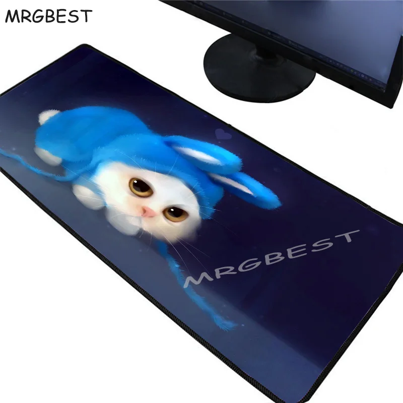 MRGBEST Cute Blue Clothes Cat Animal Mouse Pad Rubber Large Lock Computer Game Speed Keyboard PC Game Player Table Mat Xl
MRGBEST Cute Blue Clothes Cat Animal Mouse Pad Rubber Large Lock Computer Game Speed Keyboard PC Game Player Table Mat Xl