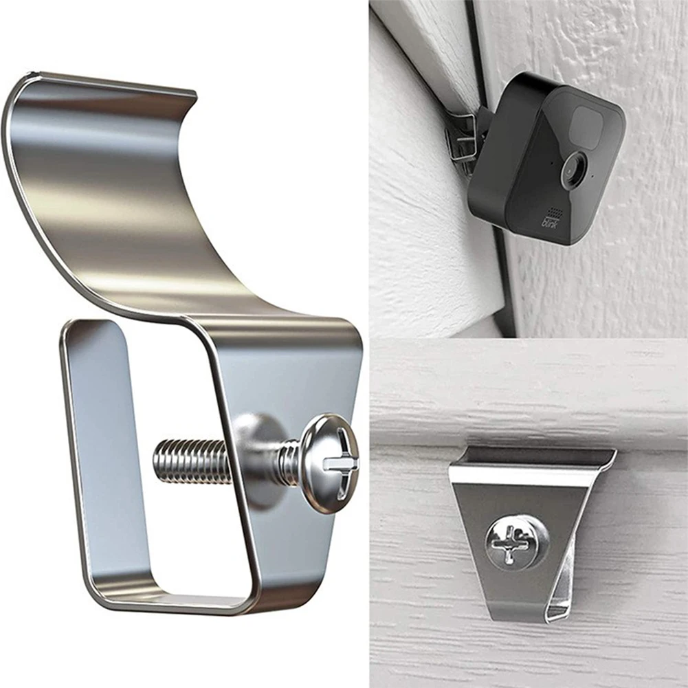 6/10pcs Mini Vinyl Siding Hooks Clips No Punch Screw Hooks Wall Mounted Bracket Stainless Steel Hooks Outdoor Wall Mounts Holder
6/10pcs Mini Vinyl Siding Hooks Clips No Punch Screw Hooks Wall Mounted Bracket Stainless Steel Hooks Outdoor Wall Mounts Holder