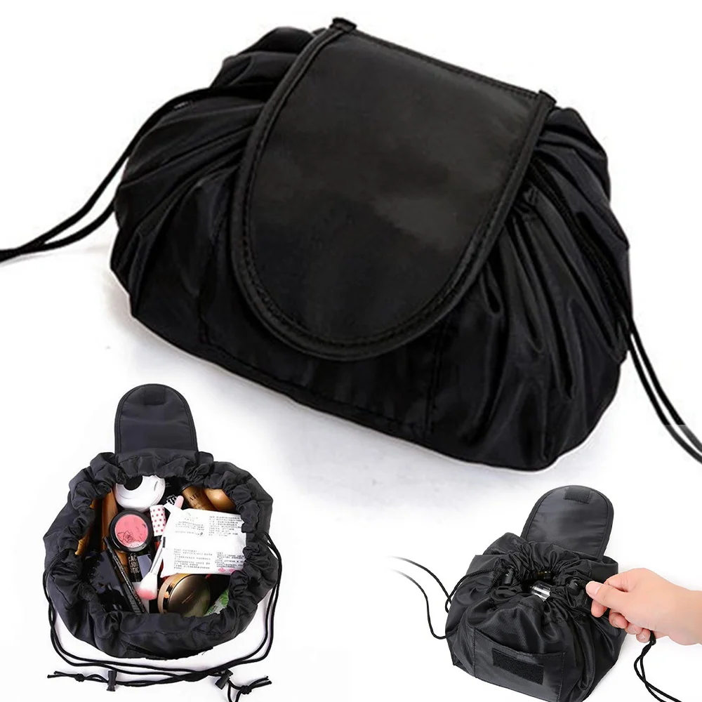 Women Drawstring Travel Cosmetic Bag Makeup Bag Organizer Make Cosmetic Bag Case Storage Pouch Toiletry Beauty Kit Box
Women Drawstring Travel Cosmetic Bag Makeup Bag Organizer Make Cosmetic Bag Case Storage Pouch Toiletry Beauty Kit Box