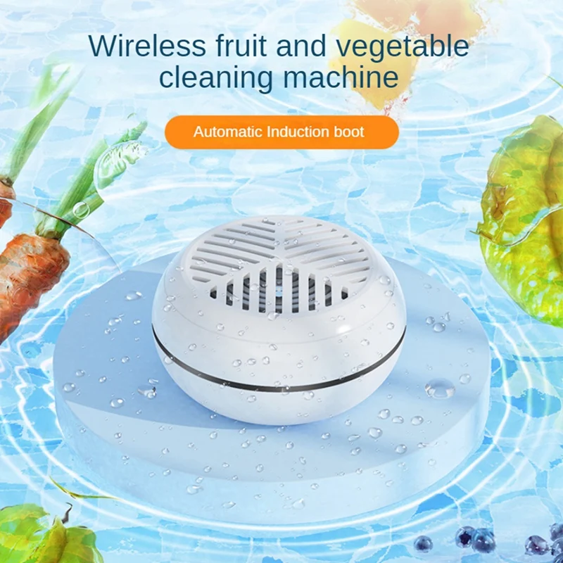 Fruit And Vegetable Wash Machine Fruit Cleaner Device Portable USB Wireless Food Purifier For Fruit,Rice,Bean, Meat White
Fruit And Vegetable Wash Machine Fruit Cleaner Device Portable USB Wireless Food Purifier For Fruit,Rice,Bean, Meat White