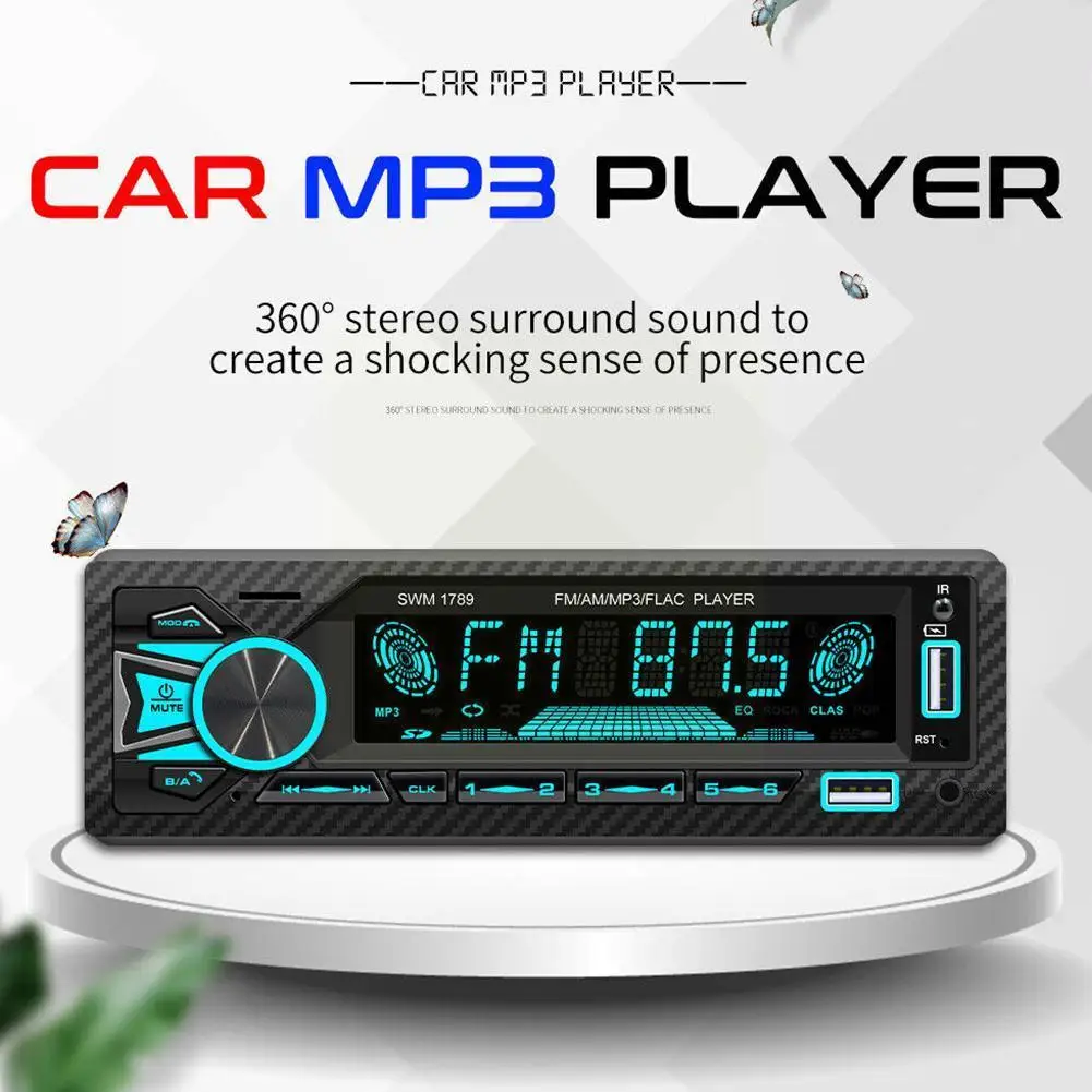 Car Radio 1din Srereo Bluetooth MP3 Player FM Receiver Remote Dashboard Kit With Card Control AUX/USB/TF C8H2
Car Radio 1din Srereo Bluetooth MP3 Player FM Receiver Remote Dashboard Kit With Card Control AUX/USB/TF C8H2