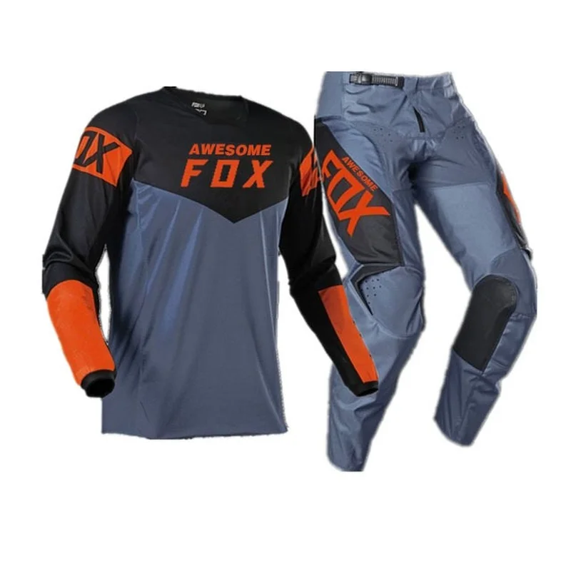 2022 Men's Moto Racing Gear Set Motocross Jersey and Pants MX BMX Dirt Bike Kits Mountain Bike Off Road Cycling Downhill Suit
2022 Men's Moto Racing Gear Set Motocross Jersey and Pants MX BMX Dirt Bike Kits Mountain Bike Off Road Cycling Downhill Suit
