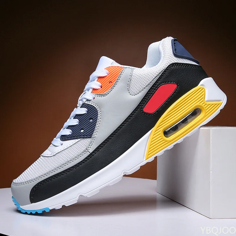 Air Cushion Men Casual Shoes Breathable Comfortable Mesh Lining Sneakers Sweat-absorbent Deodorant Sports Shoes Size 47
Air Cushion Men Casual Shoes Breathable Comfortable Mesh Lining Sneakers Sweat-absorbent Deodorant Sports Shoes Size 47