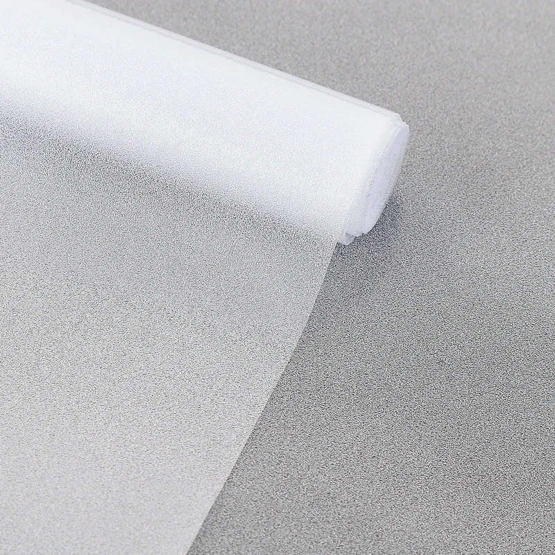 

Matte Pure Window Film Privacy Frosted Self Adhesive Sticker Sun Blocking Window Covering Opaque Vinyl Glass Film for Bathroom