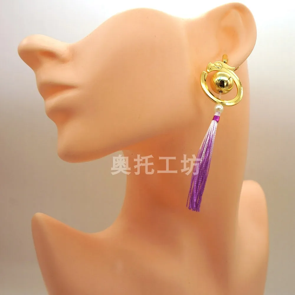 Game Honkai: Star Rail Fu Xuan Theme Cosplay Fashion Character Tassel Ear Clip Earring Anime Accessories Hallowmas Prop
Game Honkai: Star Rail Fu Xuan Theme Cosplay Fashion Character Tassel Ear Clip Earring Anime Accessories Hallowmas Prop