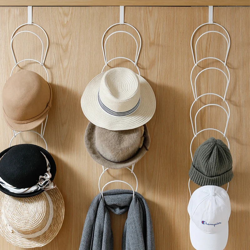 Hat Storage 5 Holder Metal Sapce Bag Scarf Towel Folding Display Door Closet Rack Hanger Organizer Saving Hat Round Cap Layer
Hat Storage 5 Holder Metal Sapce Bag Scarf Towel Folding Display Door Closet Rack Hanger Organizer Saving Hat Round Cap Layer