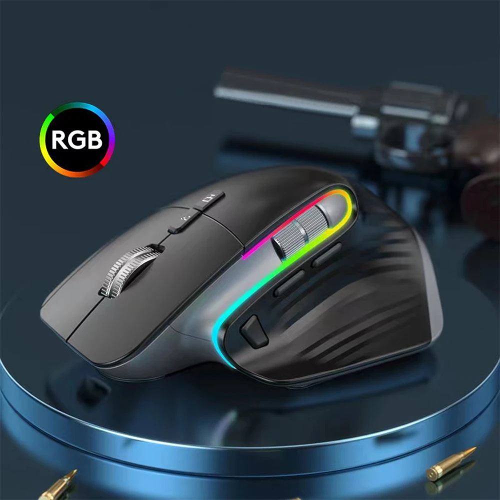 2.4G Rechargeable Gaming Mouse Wireless Mouse Bluetooth RGB Ergonomic Mice 5 Speed 10000 DPI E-sports For Laptop Tablet Macbook
2.4G Rechargeable Gaming Mouse Wireless Mouse Bluetooth RGB Ergonomic Mice 5 Speed 10000 DPI E-sports For Laptop Tablet Macbook
