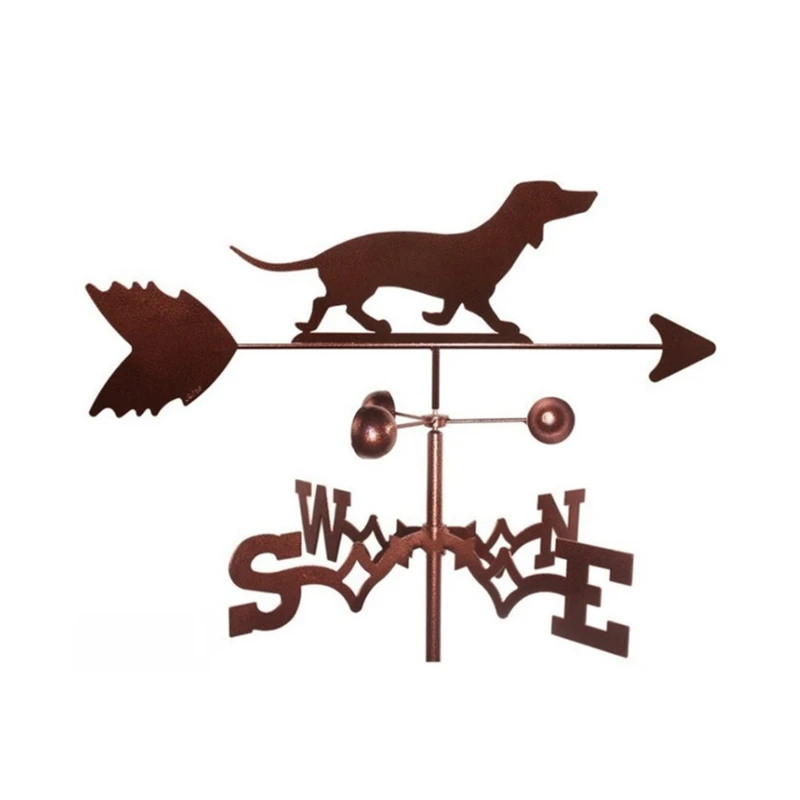 Dachshund Weather Vane Stainless Steel Spray Paint Outdoor Rooftop Roof Ornaments
Dachshund Weather Vane Stainless Steel Spray Paint Outdoor Rooftop Roof Ornaments