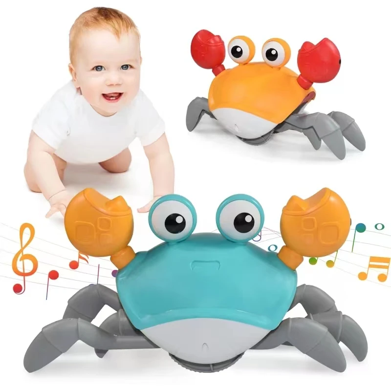 Induction Escape Crab Crawling Rechargeable Electric Pet Musical Toys Children's Toys Gifts Interactive Toys
Induction Escape Crab Crawling Rechargeable Electric Pet Musical Toys Children's Toys Gifts Interactive Toys