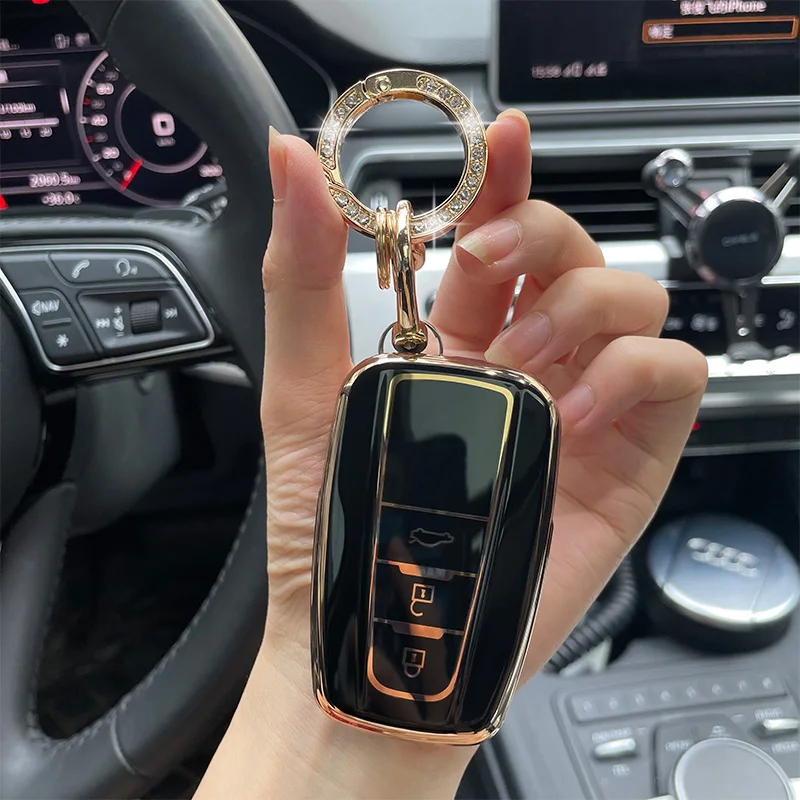Rhinestone Keyring TPU Car Key Case Cover for Toyota Prius Camry Corolla C-HR CHR Car RAV4 2017 2018 2019 2020 Prado 2017 2018
Rhinestone Keyring TPU Car Key Case Cover for Toyota Prius Camry Corolla C-HR CHR Car RAV4 2017 2018 2019 2020 Prado 2017 2018