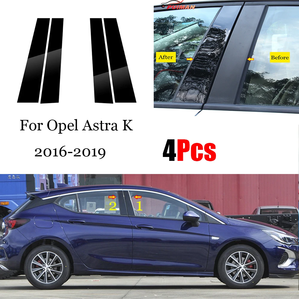 Новое поступление, 4 шт. полированные столбики для окон Opel Astra K 2016 2017 2018 2019, накладка на окно, наклейка на колонку BC
Новое поступление, 4 шт. полированные столбики для окон Opel Astra K 2016 2017 2018 2019, накладка на окно, наклейка на колонку BC