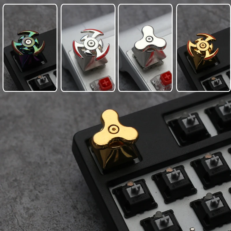 Personalized Metal Gyro Key Cap For Boys Gift Cross Shaft Computer Accessories For Cherry MX Switch Mechanical Keyboard Key Cap
Personalized Metal Gyro Key Cap For Boys Gift Cross Shaft Computer Accessories For Cherry MX Switch Mechanical Keyboard Key Cap