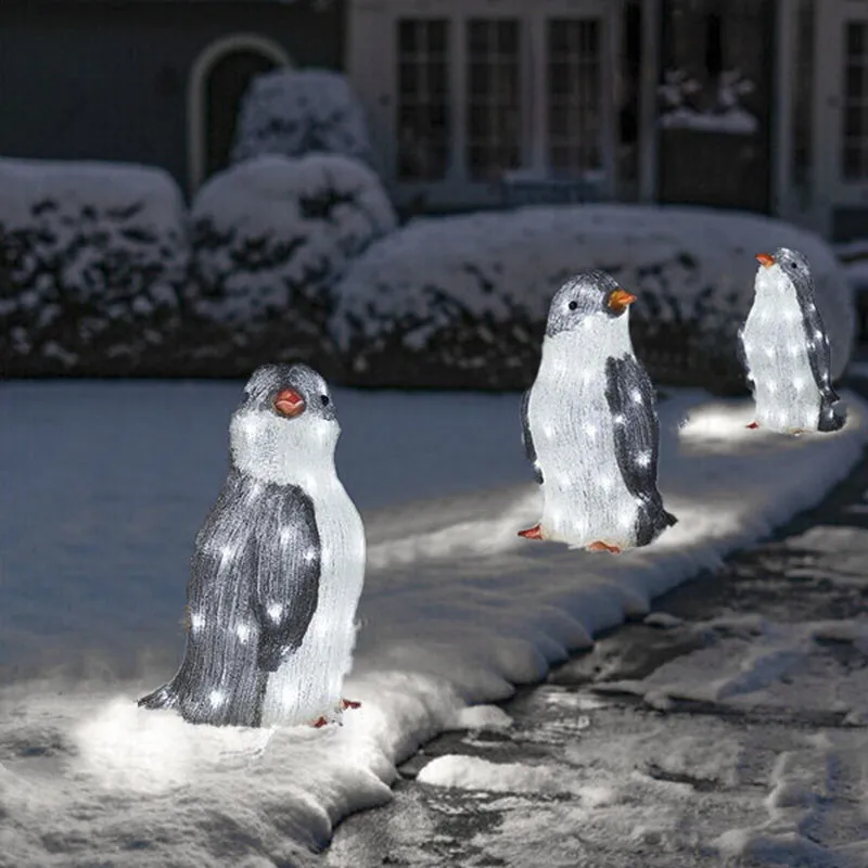 2022 Christmas Garden Decoration Light Penguin Acrylic 50 LED Lamp Stake Xmas Decor 2023 New Year's Eve Party Yard Decor Navidad
2022 Christmas Garden Decoration Light Penguin Acrylic 50 LED Lamp Stake Xmas Decor 2023 New Year's Eve Party Yard Decor Navidad