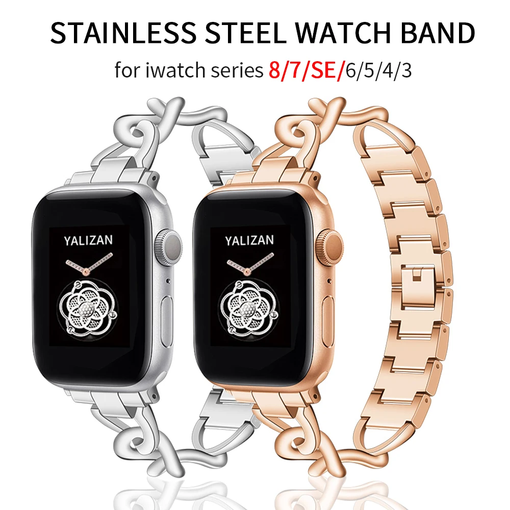 Ремешок кубинский для Apple watch band 44 мм 41 мм 40 мм 45 мм 49 мм 42 мм 38 мм, металлический браслет из нержавеющей стали для iWatch series 8 7 6 5 4
Ремешок кубинский для Apple watch band 44 мм 41 мм 40 мм 45 мм 49 мм 42 мм 38 мм, металлический браслет из нержавеющей стали для iWatch series 8 7 6 5 4