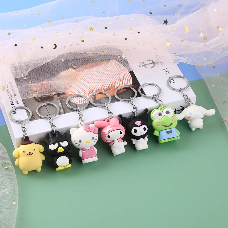 Аниме Sanrio брелок Hello Kitty Kuromi Kawaii аксессуары для сумки Мелодия коричная модель кулон мультяшная игрушка для девочек Подарки
Аниме Sanrio брелок Hello Kitty Kuromi Kawaii аксессуары для сумки Мелодия коричная модель кулон мультяшная игрушка для девочек Подарки