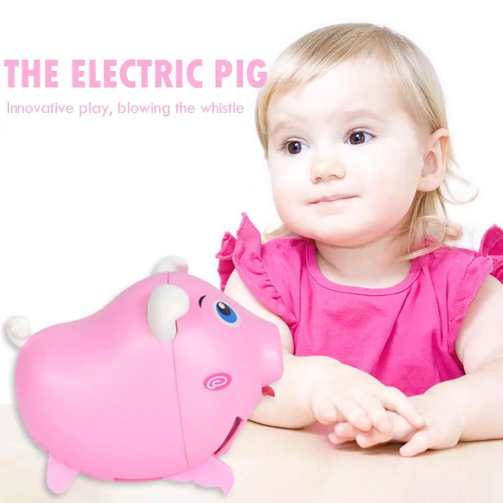 Intelligent Sound Induction Whistle Excellent ABS Electronic Components Running Piglet Electric Baby Kids Puzzle Toy
Intelligent Sound Induction Whistle Excellent ABS Electronic Components Running Piglet Electric Baby Kids Puzzle Toy
