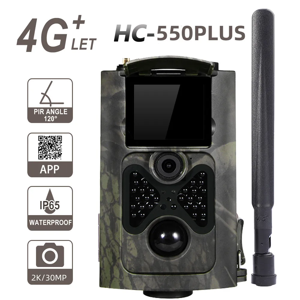 

Outdoor 4G 30MP Infrared 2K Live Show APP Trail Camera Cloud Service Night Vision Wild Hunting Cameras Night Vision PhotoTraps