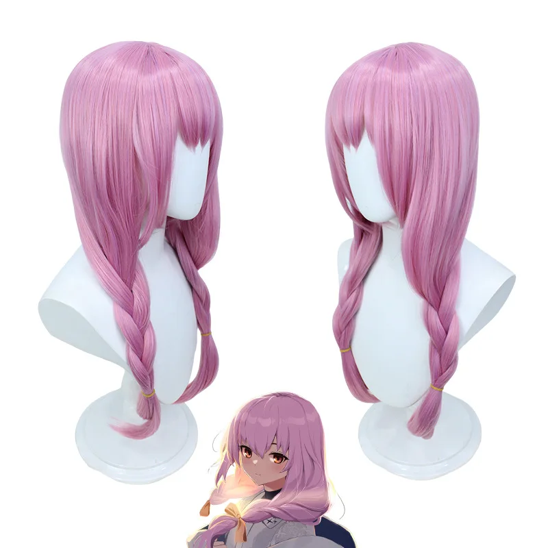 Anime Game Blue Archive Cos Hakari Atsuko 65cm Tonko Pink Middle Division High Temperature Silk Cosplay Wig Gift Costume Wig Cap
Anime Game Blue Archive Cos Hakari Atsuko 65cm Tonko Pink Middle Division High Temperature Silk Cosplay Wig Gift Costume Wig Cap