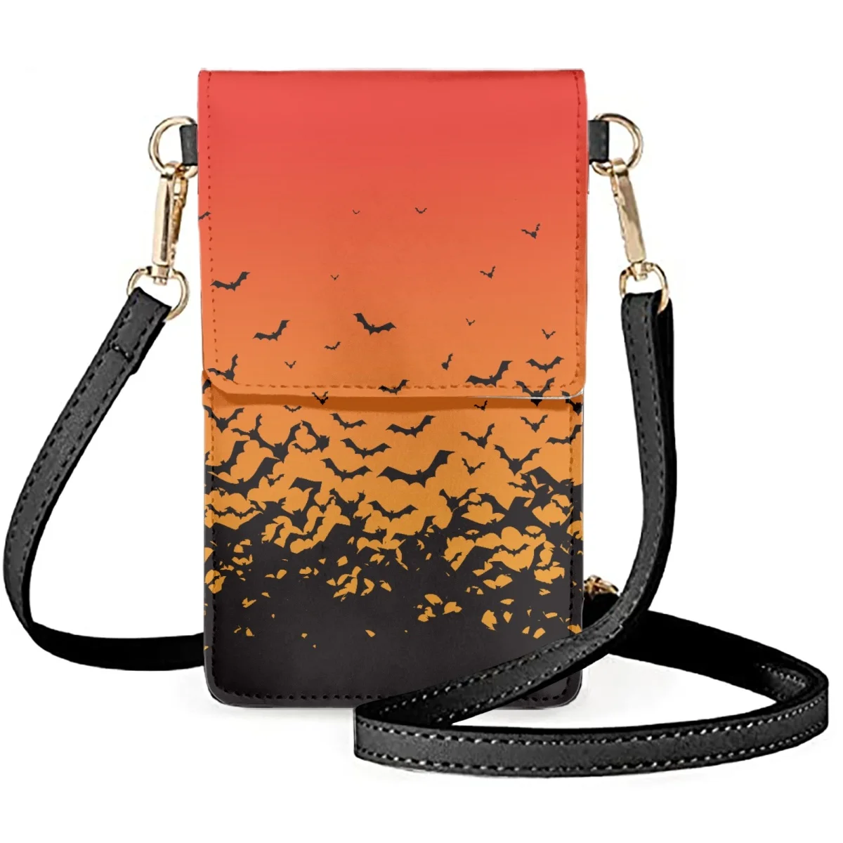 FORUDESIGNS Women Mobile Phone Bags Leather Female Messenger Bag Purse Mini Halloween Skull Decorations Wrist Pack Flip
FORUDESIGNS Women Mobile Phone Bags Leather Female Messenger Bag Purse Mini Halloween Skull Decorations Wrist Pack Flip