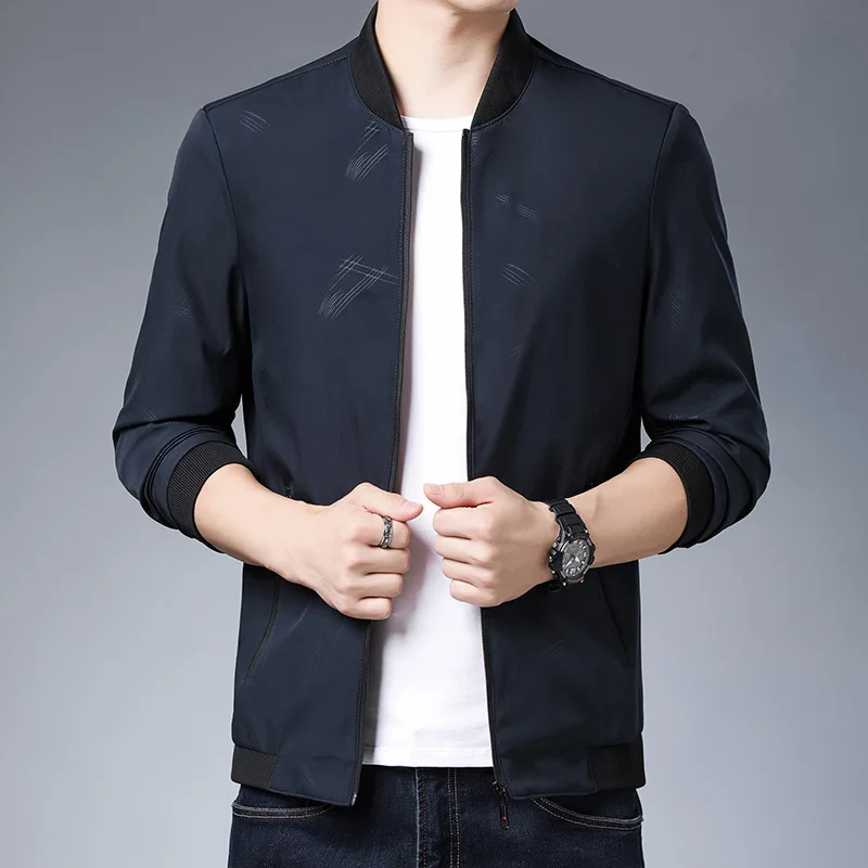 Men's Spring and Autumn Thin Jacket Collar Cotton Washed Coat Men's Slim Casual Jacket Coat High Quality Clothing
Men's Spring and Autumn Thin Jacket Collar Cotton Washed Coat Men's Slim Casual Jacket Coat High Quality Clothing