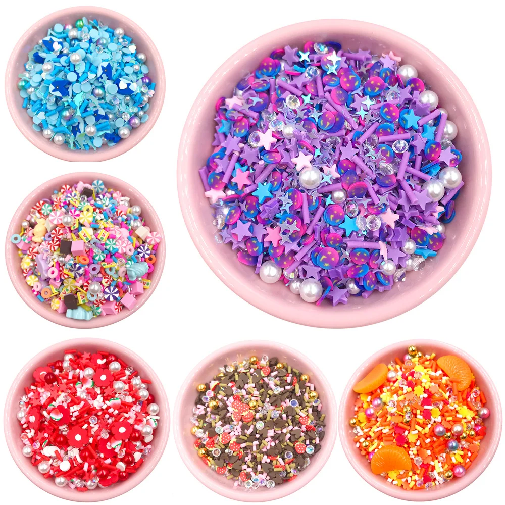 50g Polymer Clay Sprinkles Mixed Rhinestone Pearls Sequins Crafts Nail Shaker Card Decoration DIY Crystal Mud Filler Accessories
50g Polymer Clay Sprinkles Mixed Rhinestone Pearls Sequins Crafts Nail Shaker Card Decoration DIY Crystal Mud Filler Accessories