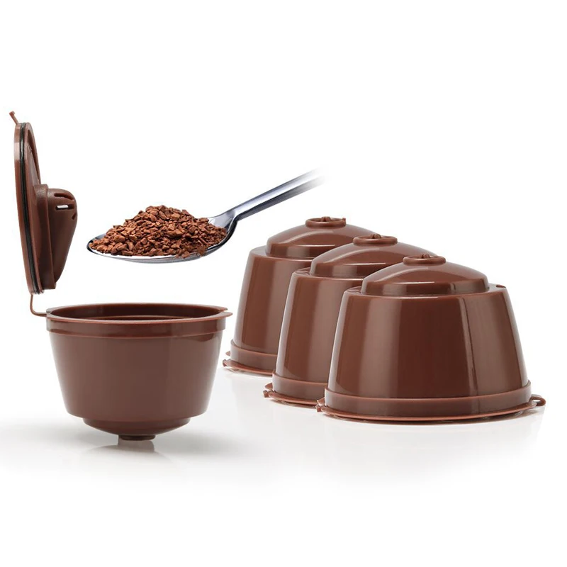 3Pcs Coffee Capsule Cafe Reusable for All Nescafe Dolce Gusto Models Refillable Filters Baskets Pod Soft Taste Sweet
3Pcs Coffee Capsule Cafe Reusable for All Nescafe Dolce Gusto Models Refillable Filters Baskets Pod Soft Taste Sweet
