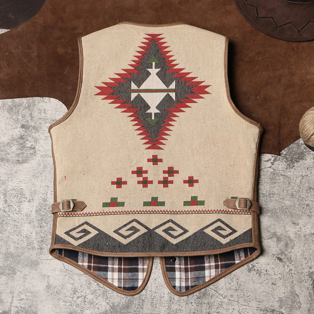 DSCV498 RockCanRoll Asian Size Super Quality Cow Skin Waistcoat Cowhide Leather Stylish Durable Navajo Vest
DSCV498 RockCanRoll Asian Size Super Quality Cow Skin Waistcoat Cowhide Leather Stylish Durable Navajo Vest