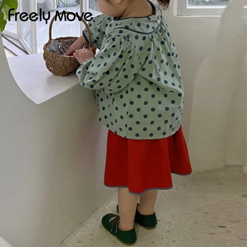 Freely Move Baby Girls Long Sleeve Shirt Princess Shirt for Tddler Girl Sweet Pullover Casual Shirt Children Tops Pullover
Freely Move Baby Girls Long Sleeve Shirt Princess Shirt for Tddler Girl Sweet Pullover Casual Shirt Children Tops Pullover