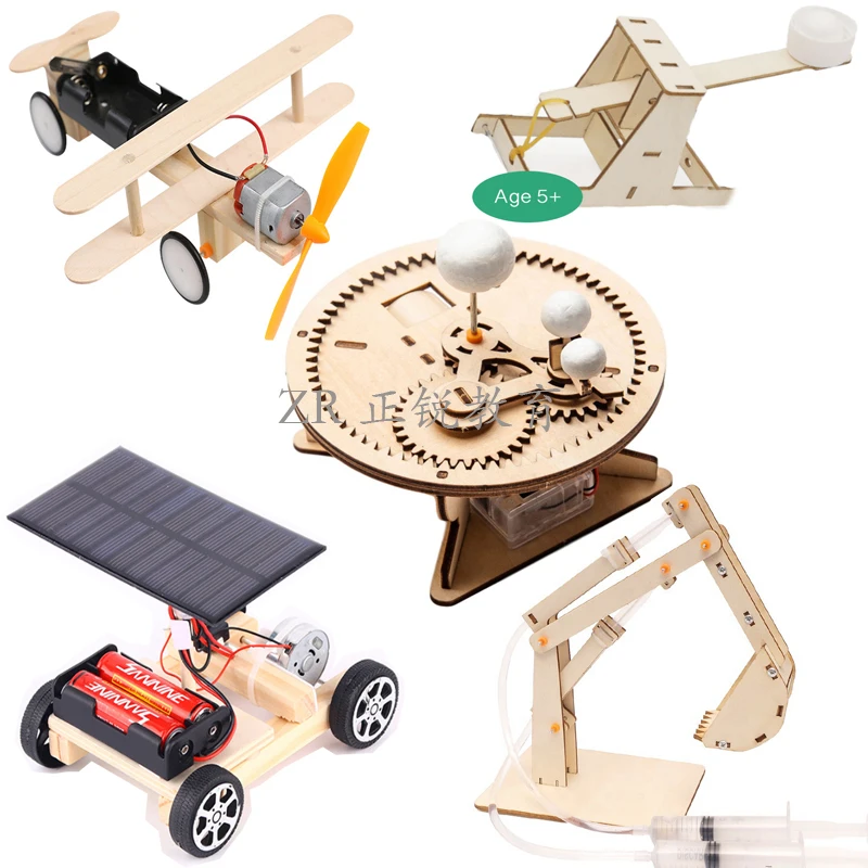 5 Sets STEM Toys for Kids Educational Science Experiment Technology Toy Set DIY Wooden Model 3D Puzzle Children Toys
5 Sets STEM Toys for Kids Educational Science Experiment Technology Toy Set DIY Wooden Model 3D Puzzle Children Toys
