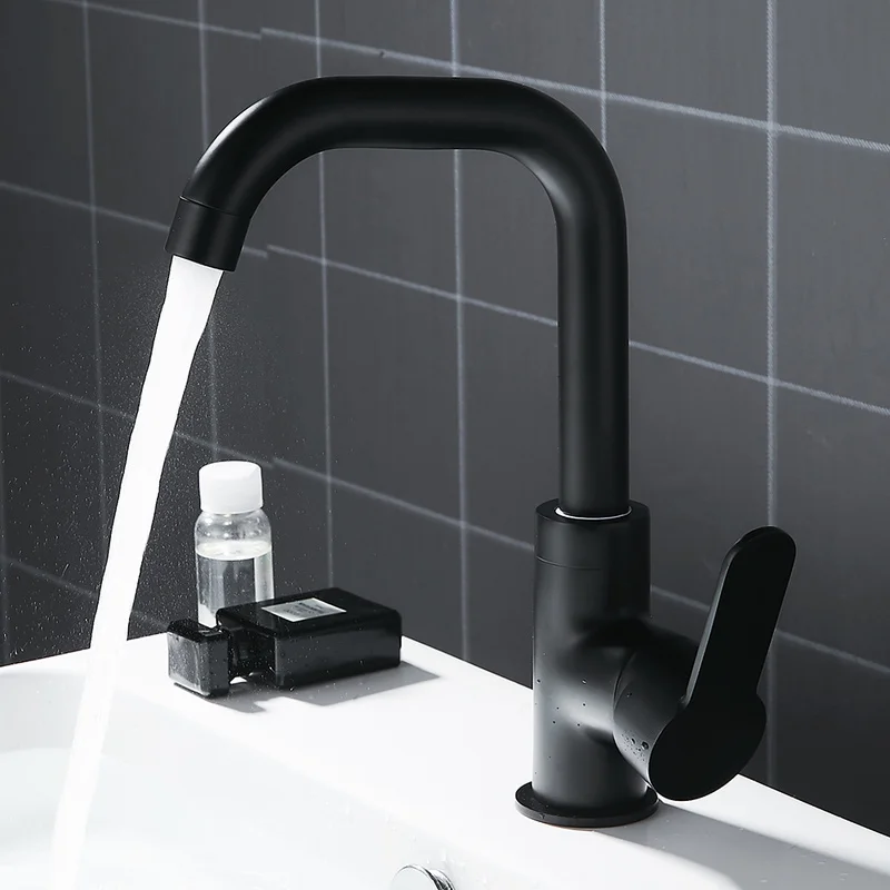Modern Basin Faucets Black Sink Mixer Taps Bathroom Faucets Taps Single Lever Faucet Black Basin Mixer Kitchen
Modern Basin Faucets Black Sink Mixer Taps Bathroom Faucets Taps Single Lever Faucet Black Basin Mixer Kitchen