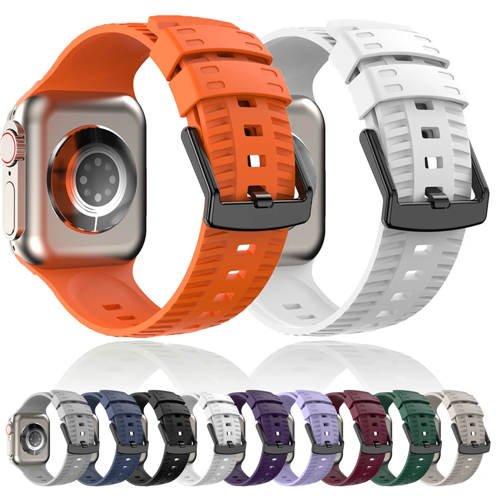 Мягкий силиконовый ремешок для Apple Watch Band 44 мм 45 мм 49 мм 41 мм 40 мм 38 мм 42 мм, резиновый браслет для iwatch series 8 7 se 3 4 5 6 Ultra
Мягкий силиконовый ремешок для Apple Watch Band 44 мм 45 мм 49 мм 41 мм 40 мм 38 мм 42 мм, резиновый браслет для iwatch series 8 7 se 3 4 5 6 Ultra