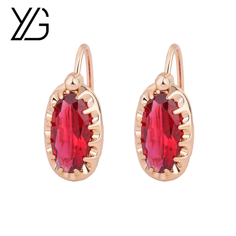 YGL Trendy Woman Earring Rhodium Cubic Zirconia Plated Stud Graceful Girl Accessories Fashion Jewelry Gift
YGL Trendy Woman Earring Rhodium Cubic Zirconia Plated Stud Graceful Girl Accessories Fashion Jewelry Gift