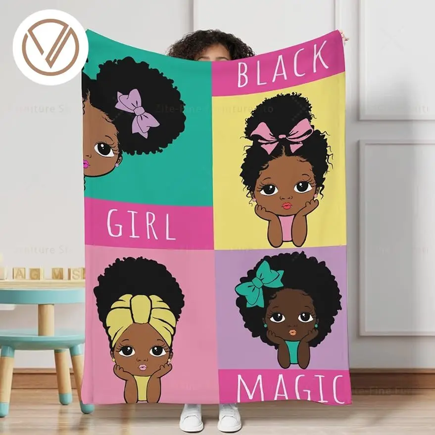 Малыш черный Девочка волшебное афро-американское одеяло, Макарон афро меланин
Малыш черный Девочка волшебное афро-американское одеяло, Макарон афро меланин