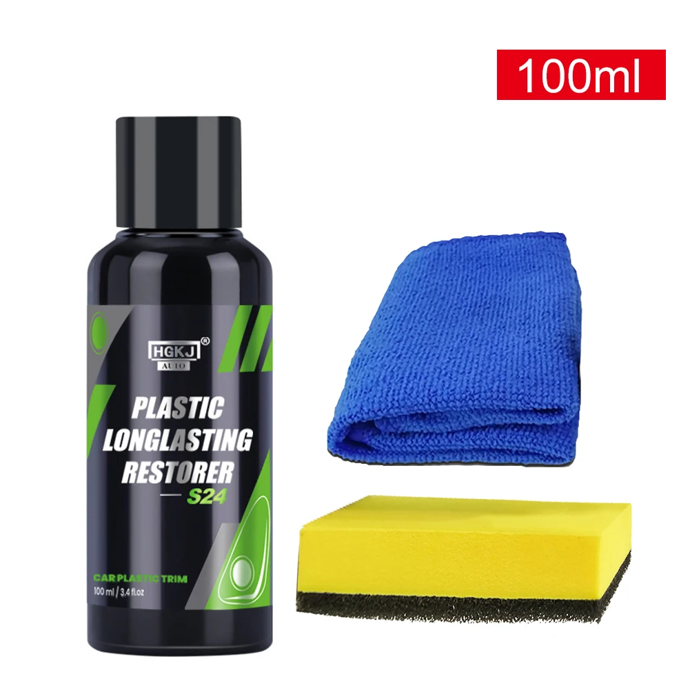 50/100ML Plastic Restorer Car Cleaning Repair Polishing Agent for Interior Exterior Trim Anti-Aging Hydrophobic Coating Protects
50/100ML Plastic Restorer Car Cleaning Repair Polishing Agent for Interior Exterior Trim Anti-Aging Hydrophobic Coating Protects