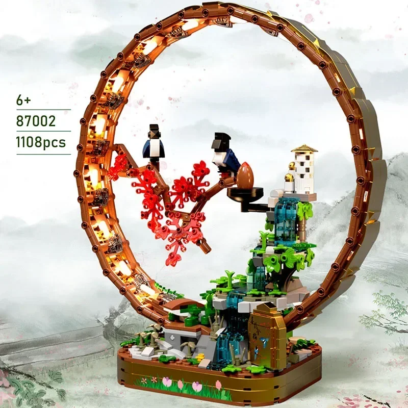 New Building Blocks Chinese Model LED Lights Magpie Dengmei Ornaments Building Blocks Toys Children Christmas Gift For Children
New Building Blocks Chinese Model LED Lights Magpie Dengmei Ornaments Building Blocks Toys Children Christmas Gift For Children