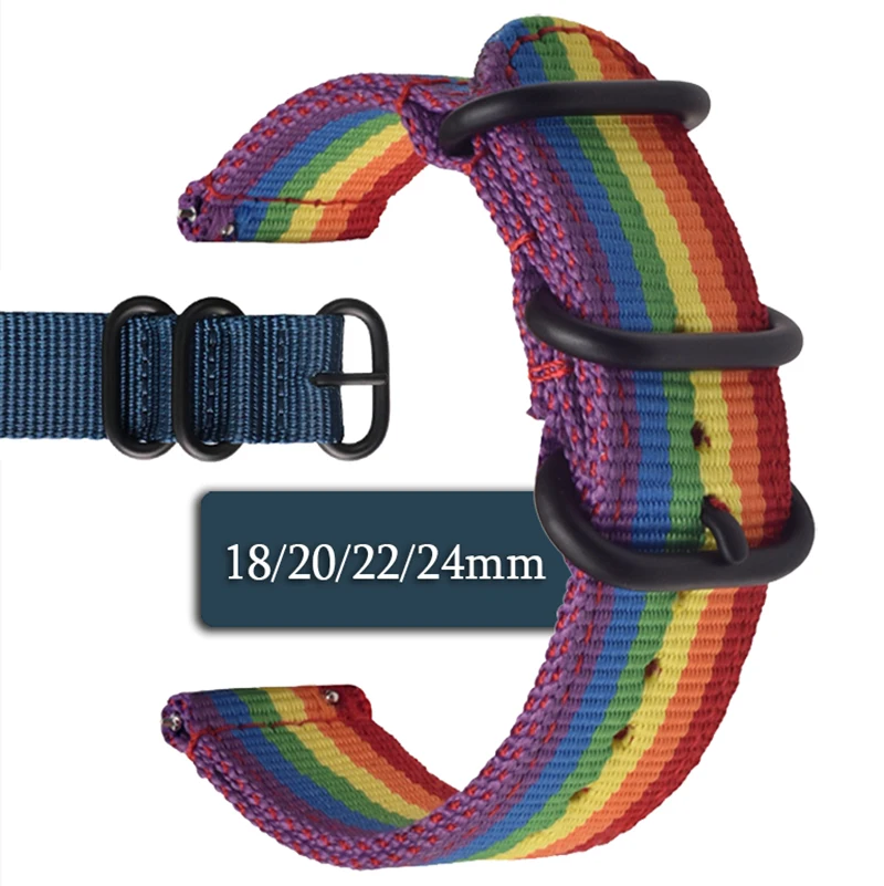 Nylon Strap for Samsung Galaxy Watch 42mm 46mm 3 41mm 45mm Gear S3 Active 2 Quick Release Canvas Nato Watch Band 18 20 22 24mm
Nylon Strap for Samsung Galaxy Watch 42mm 46mm 3 41mm 45mm Gear S3 Active 2 Quick Release Canvas Nato Watch Band 18 20 22 24mm