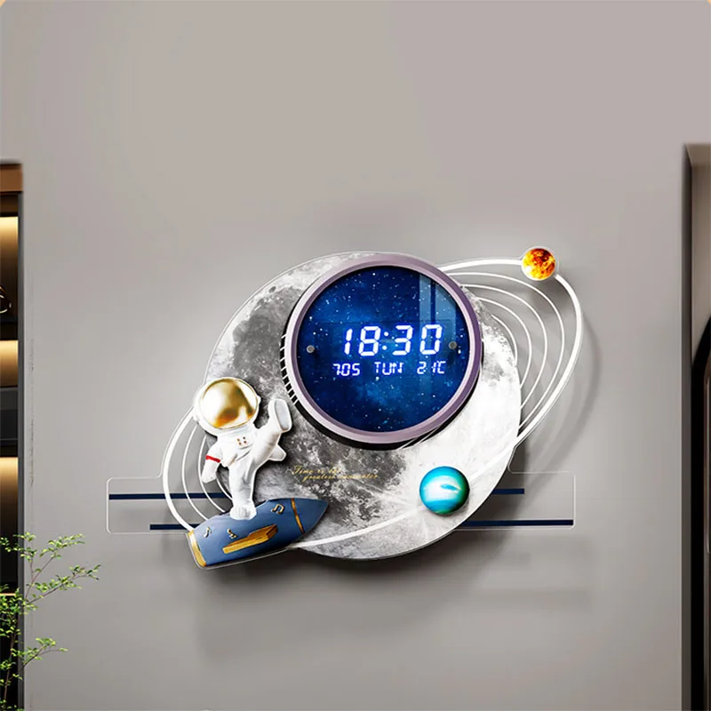 3d Acrylic Mirror Wall Sticker Clock Earth Astronaut Digital Wall Clock Big Led Time Calendar Silent Geometric Clocks Deco
3d Acrylic Mirror Wall Sticker Clock Earth Astronaut Digital Wall Clock Big Led Time Calendar Silent Geometric Clocks Deco