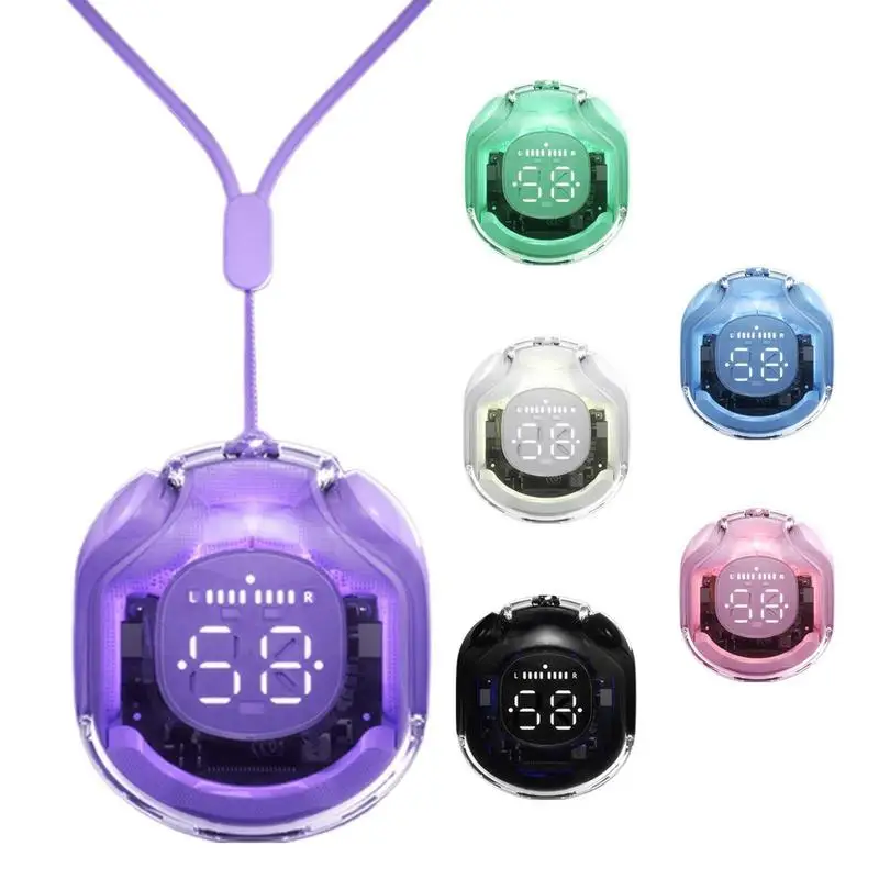 LED Power Display Earbuds Wireless Crystal Transparent Headset High-Capacity Battery Sports Headphones For Running Walking And
LED Power Display Earbuds Wireless Crystal Transparent Headset High-Capacity Battery Sports Headphones For Running Walking And