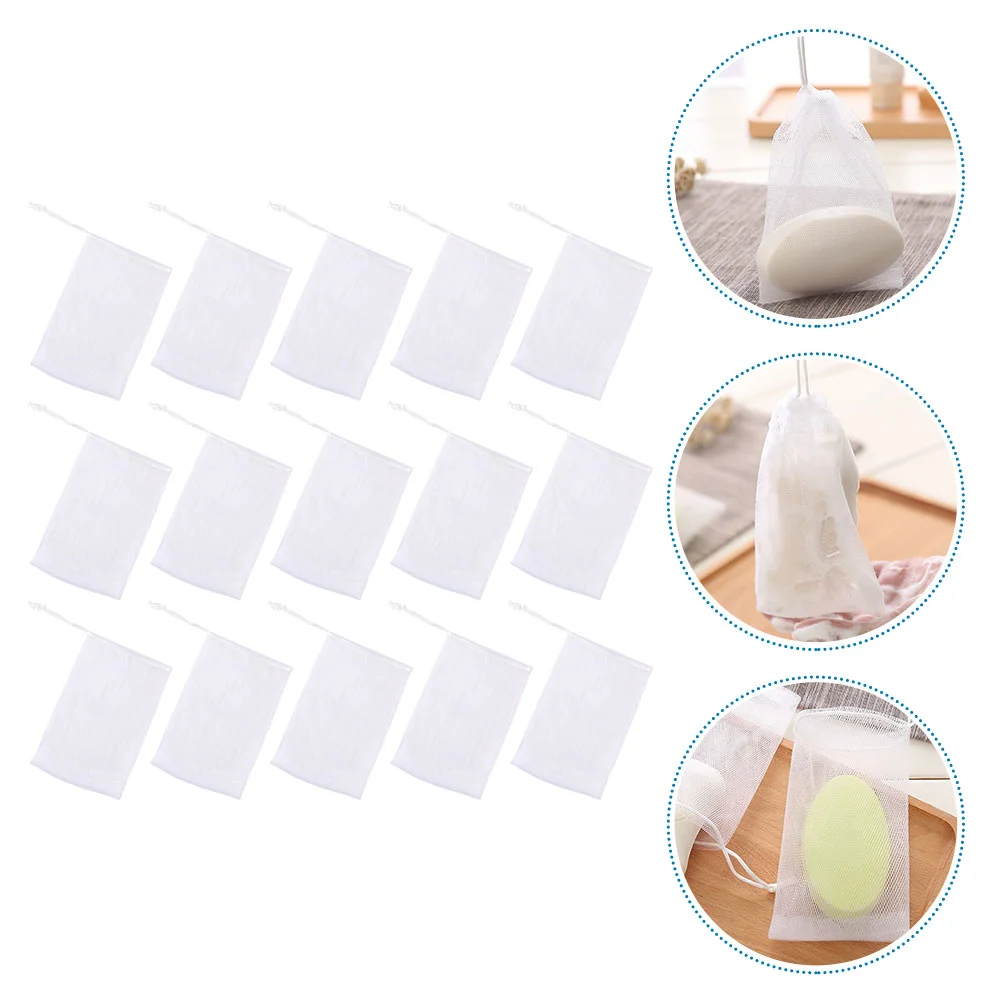 50 Pcs Soap Bag Foam Net Foaming Mesh Holder Pouch Cleansing Cleanser Bubbling Bags Bubble
50 Pcs Soap Bag Foam Net Foaming Mesh Holder Pouch Cleansing Cleanser Bubbling Bags Bubble